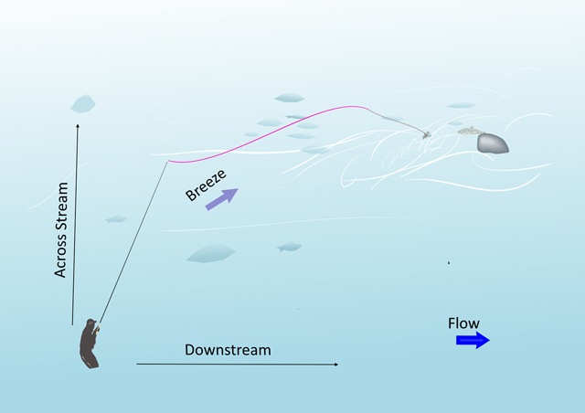 Light line Honryu Tenkara Tactics Example