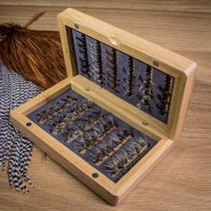 Masters’ Kebari Selection 63 flies (in bamboo fly box)