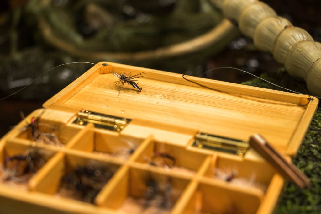 Akiyamago Kebari on Kura san Fly box