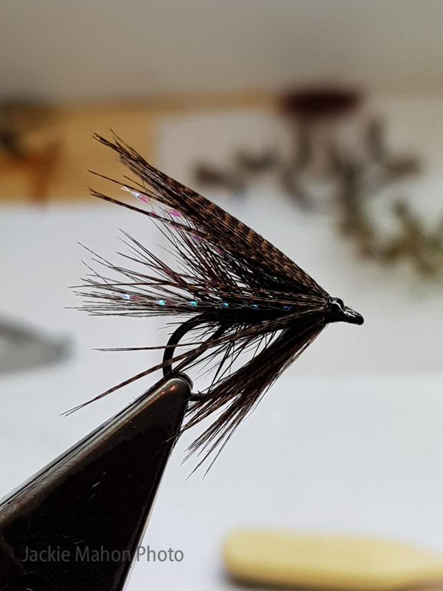 Black and Claret Dabbler: Classic Irish Trout Fly