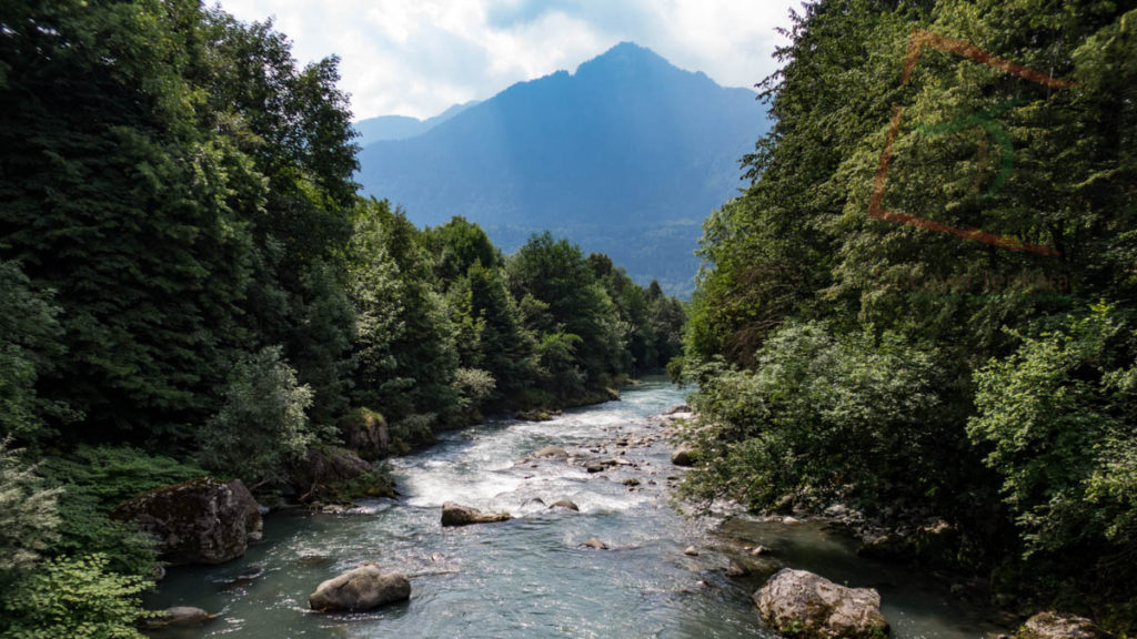 Honryu Section of Japanese River