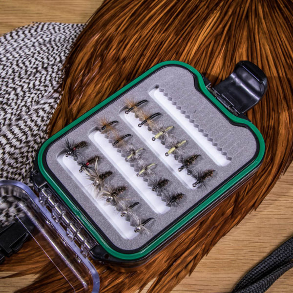 On Stream Kebari Selection 42 flies (in clear view fly box) - Image 2