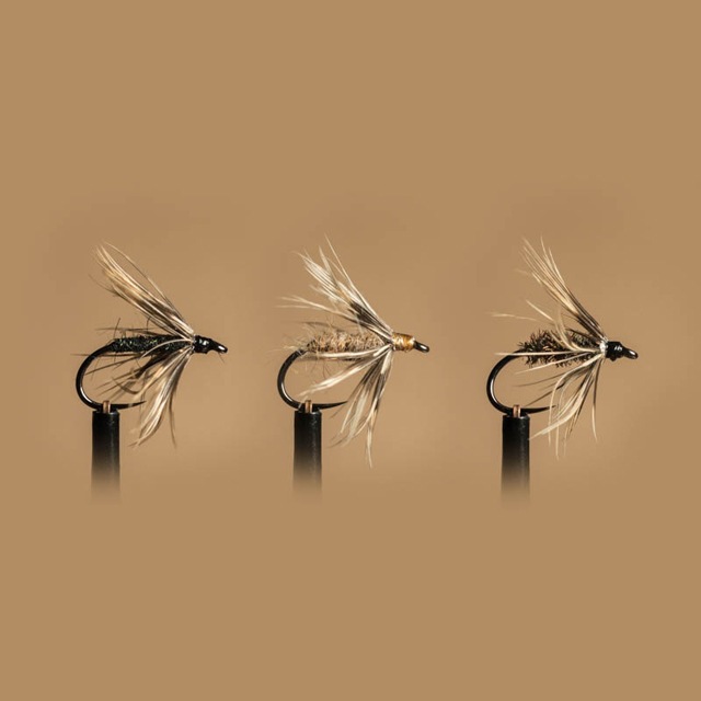 Jun Kebari soft hackle wet flies from Discover Tenkara selection