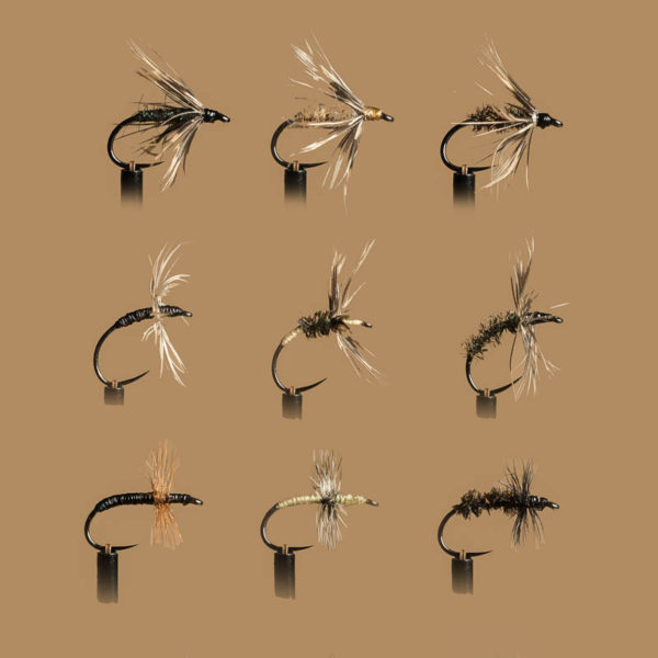 Traditional Kebari Taster Selection 18 flies (in shirt pocket fly box) - Image 2