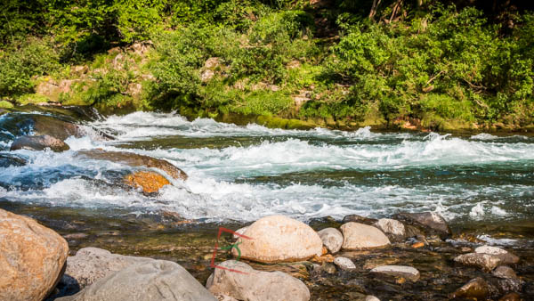 Honryu Tenkara Tactics let you tackle powerful white water rivers