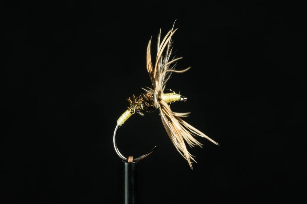 Sakasa kebari - reversed soft hackle trout flies from Japan