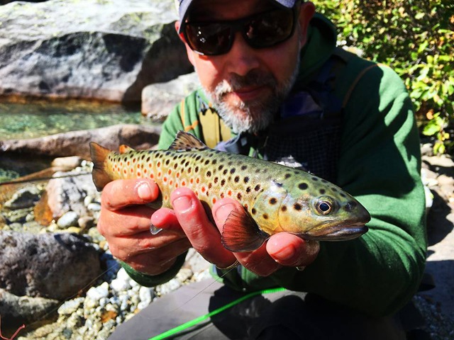 Vito Rubino and Italian Brown Trout