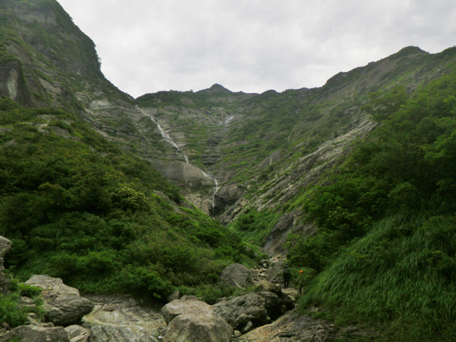 Waterfall in upper genryu stream area