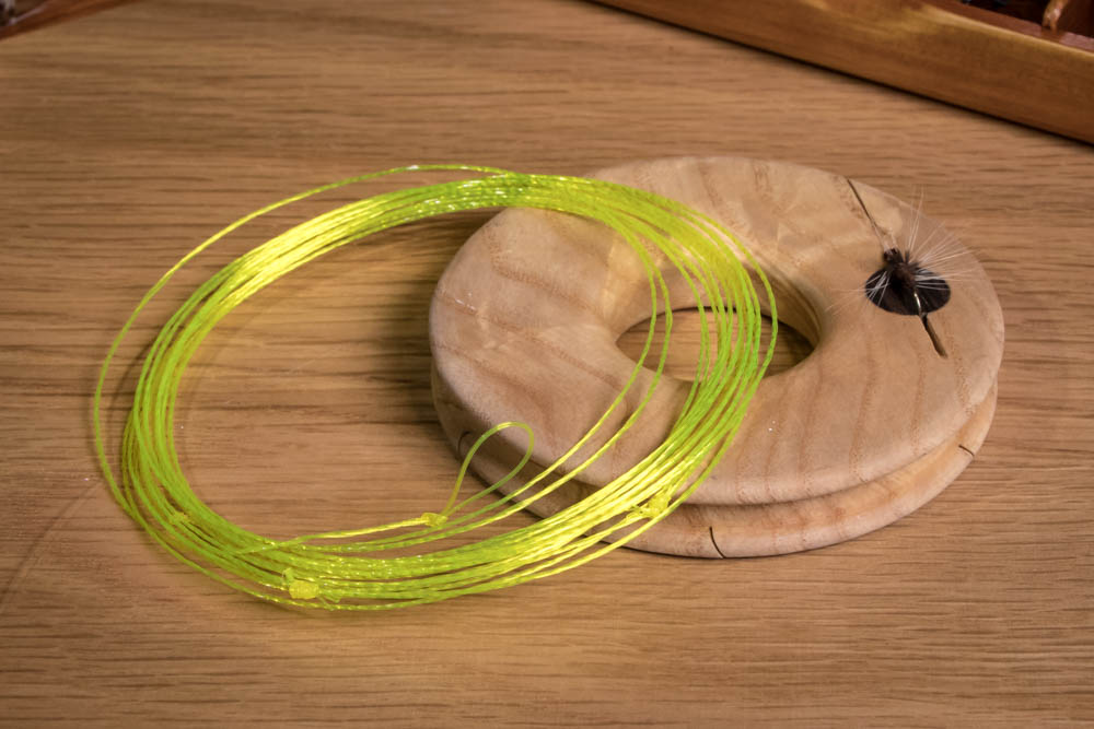 hand made furled nylon tenkara line